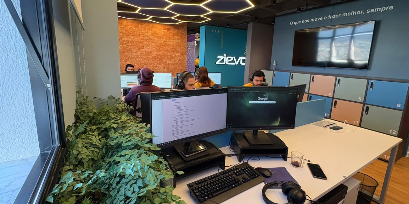 Equipe iGeriu no escritório da Zievo em Belo Horizonte